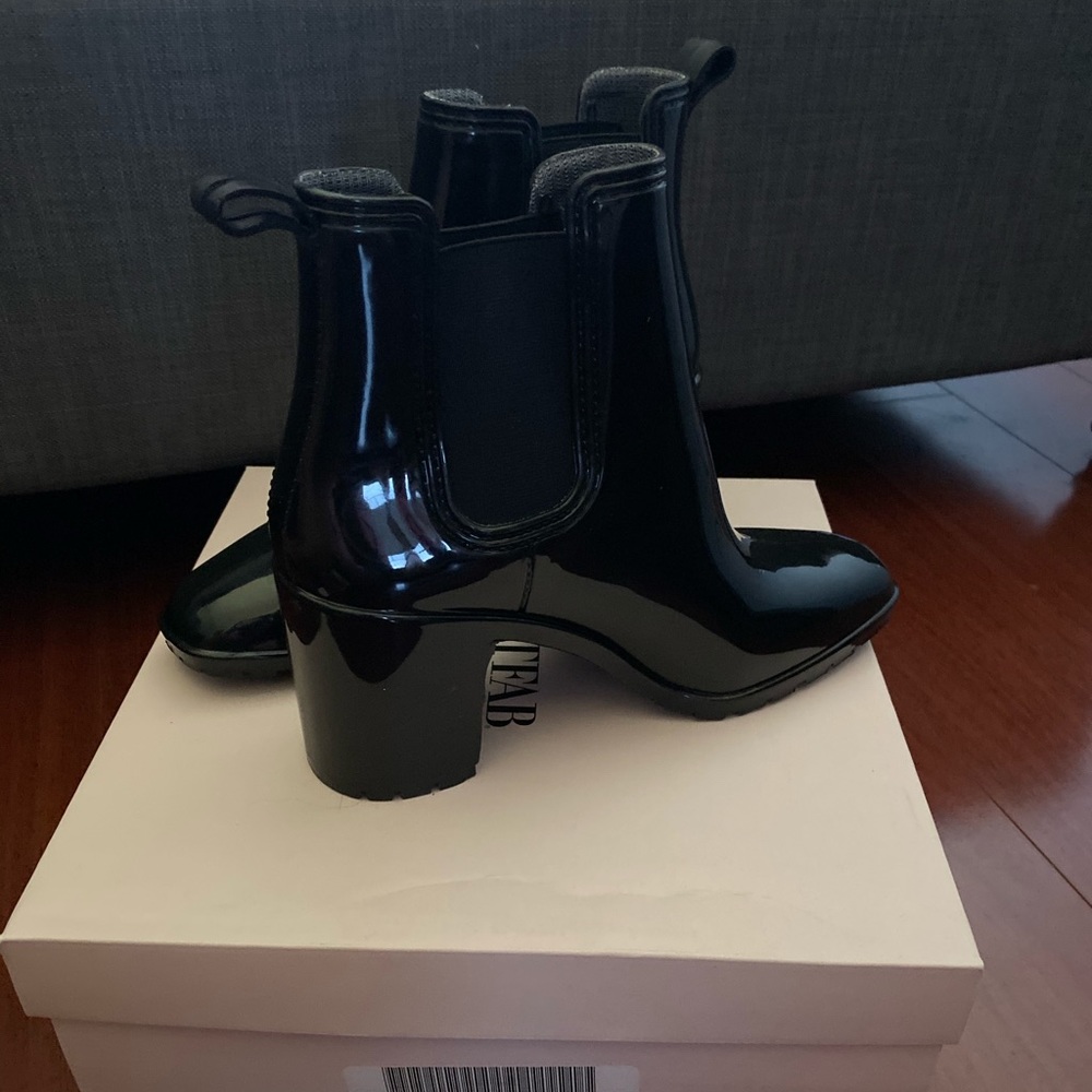 Black never worn combat boots